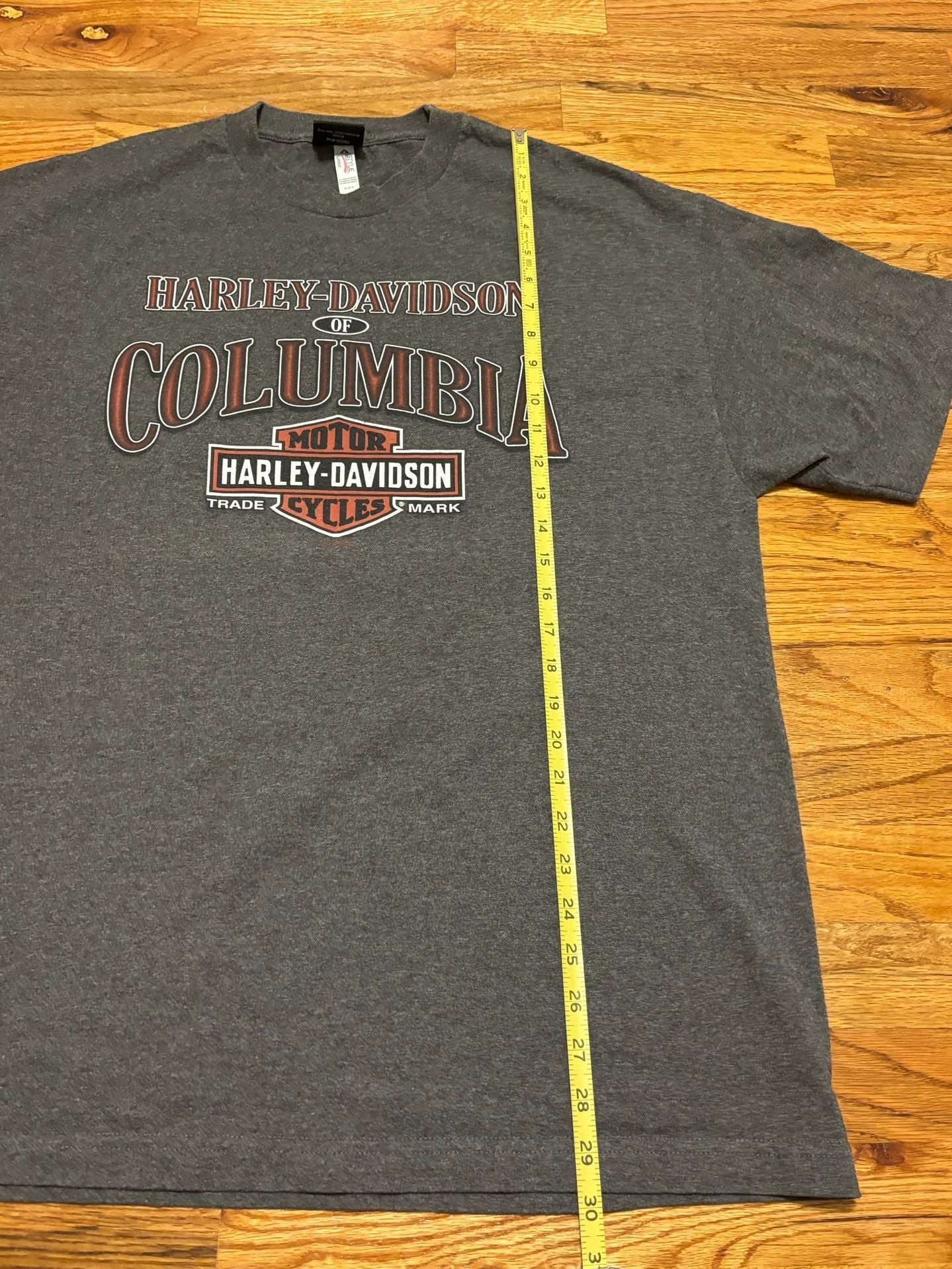 Harley Davidson Columbia Tennessee T-Shirt Size 3XL Gray 6