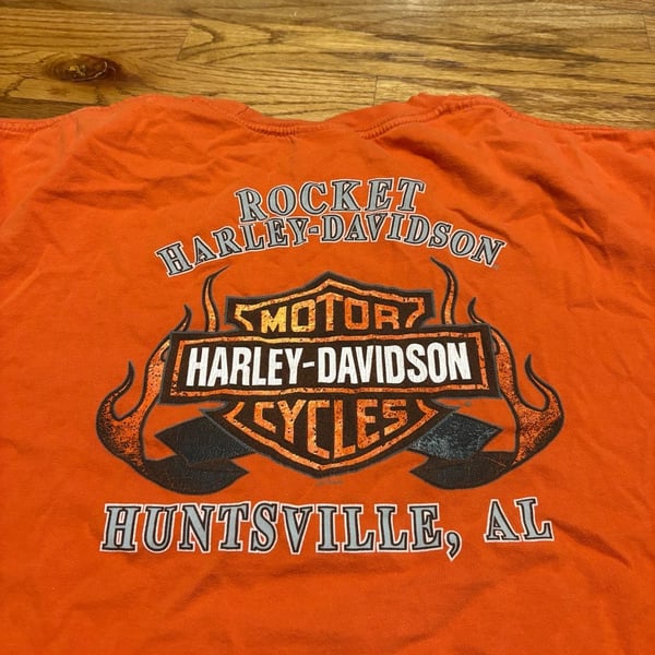 Harley-Davidson Rocket Huntsville AL T-Shirt Orange