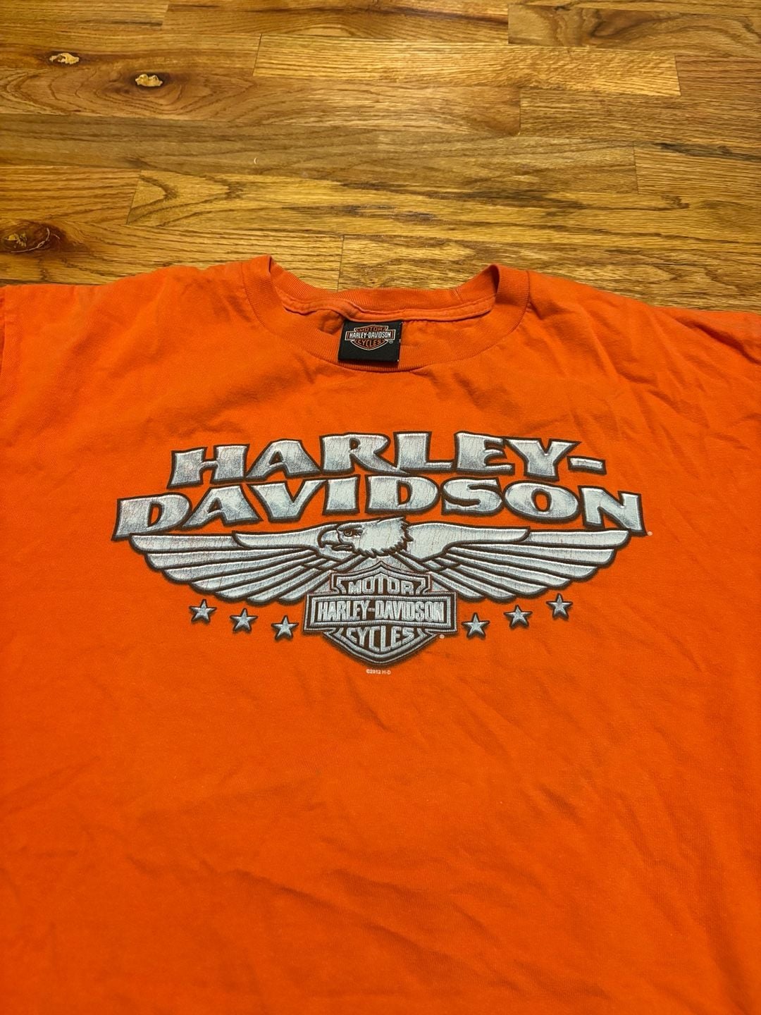 Harley-Davidson Rocket Huntsville AL T-Shirt Orange 5