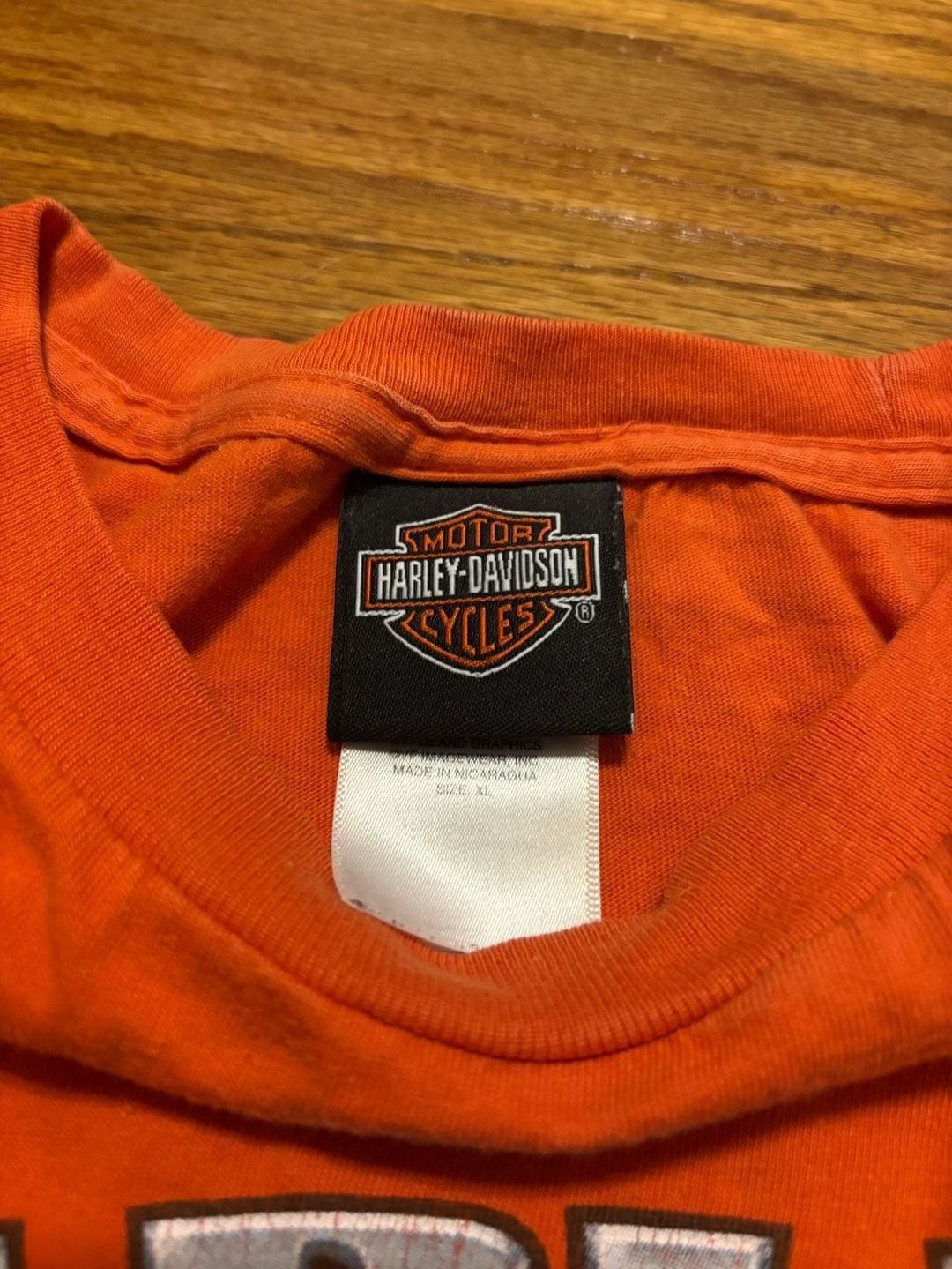 Harley-Davidson Rocket Huntsville AL T-Shirt Orange 8