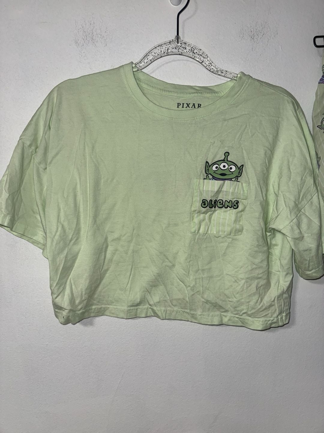 Pixar at Primark Toy Story Alien Pajama Set Size 0-2 Green 2
