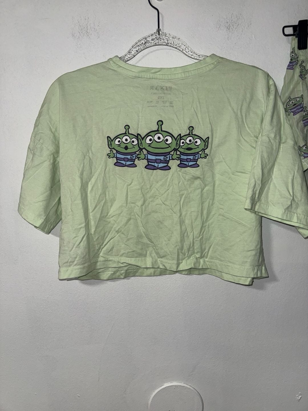Pixar at Primark Toy Story Alien Pajama Set Size 0-2 Green 3