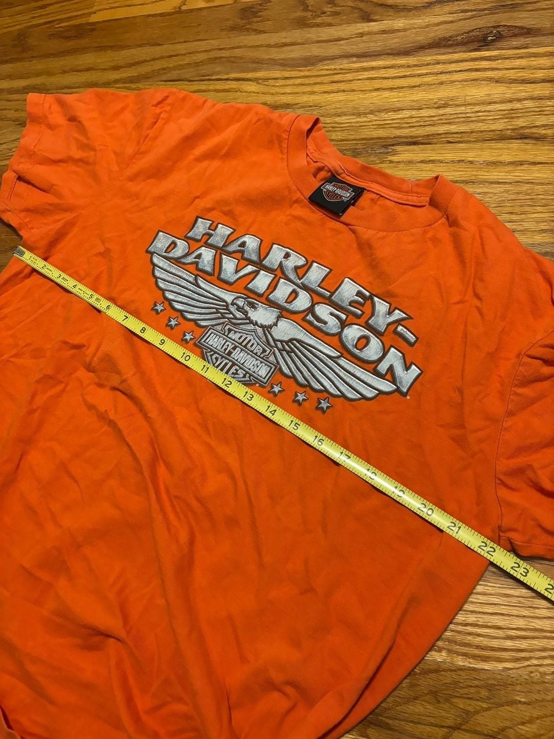 Harley-Davidson Rocket Huntsville AL T-Shirt Orange 7