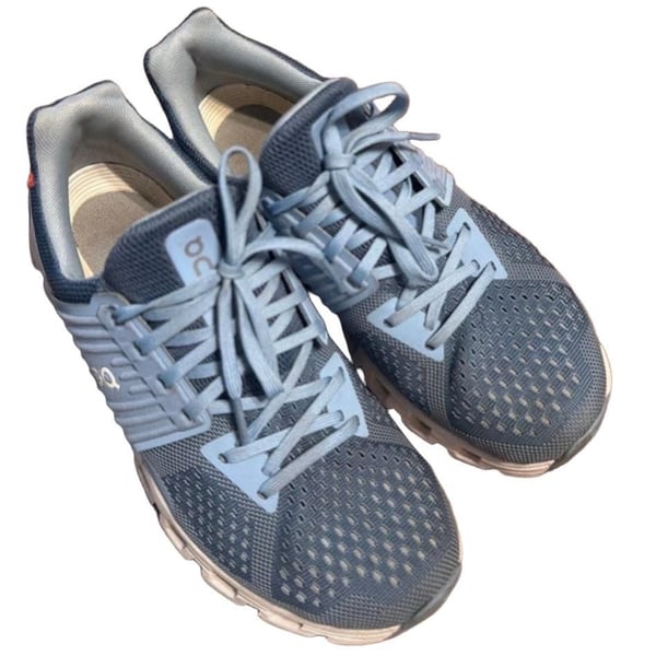 On Running Cloudswift Size 8 Lake Sky Blue Sneakers