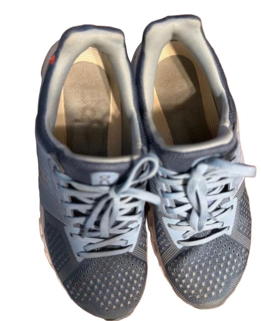 On Running Cloudswift Size 8 Lake Sky Blue Sneakers 3