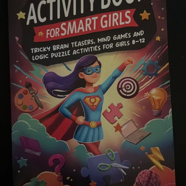 New IQ Street The Ultimate Activity Book for Smart Girls