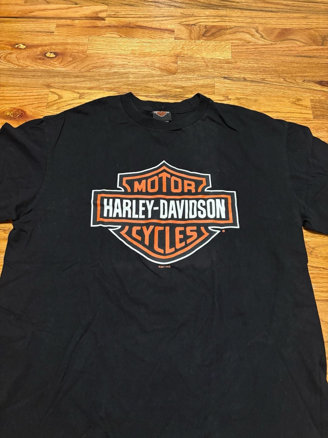 Harley Davidson Atlanta Georgia T-Shirt Black Graphic Tee 3