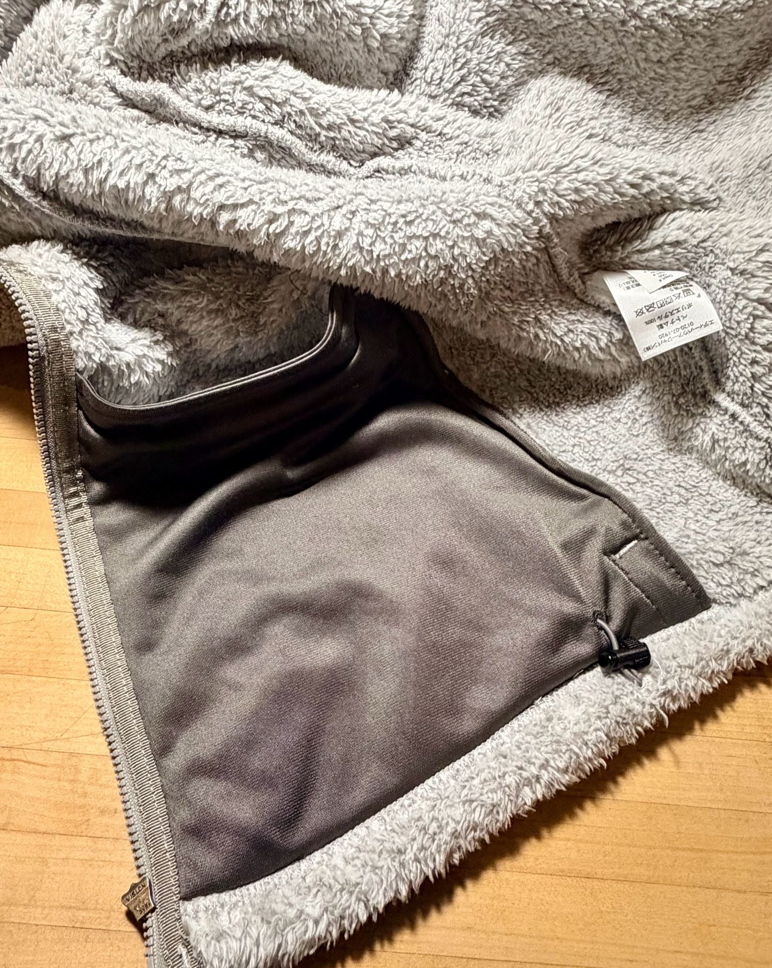 Women’s Eddie Bauer Fleece Jacket, 2XL, Gray, Full Zip Sherpa Fuzz 11