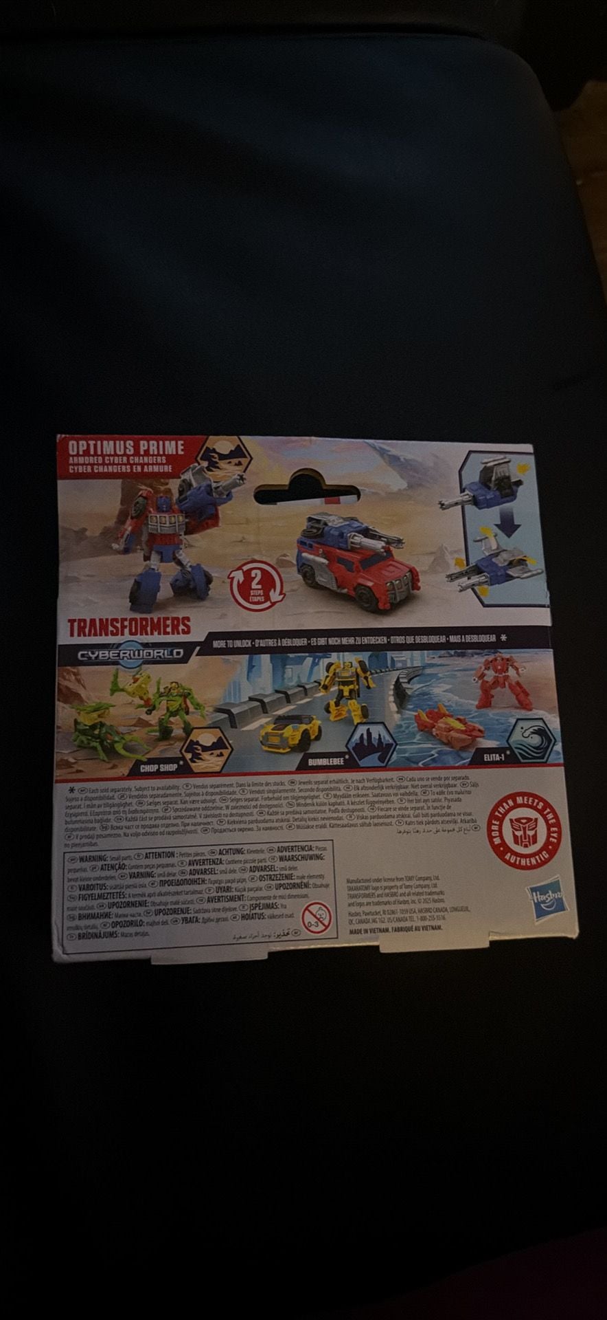 New Hasbro Transformers Cyberworld Armored Cyber Changers Optimus Prime 2