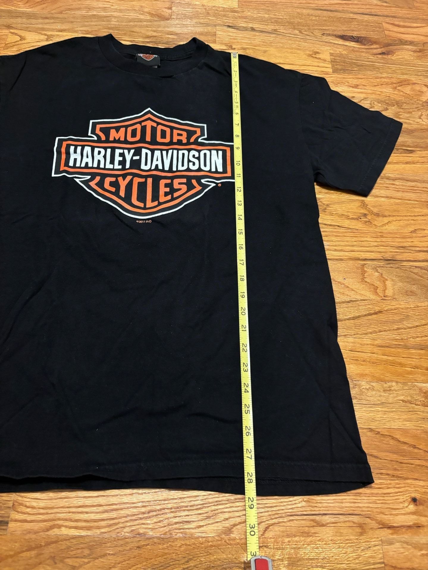 Harley Davidson Atlanta Georgia T-Shirt Black Graphic Tee 6