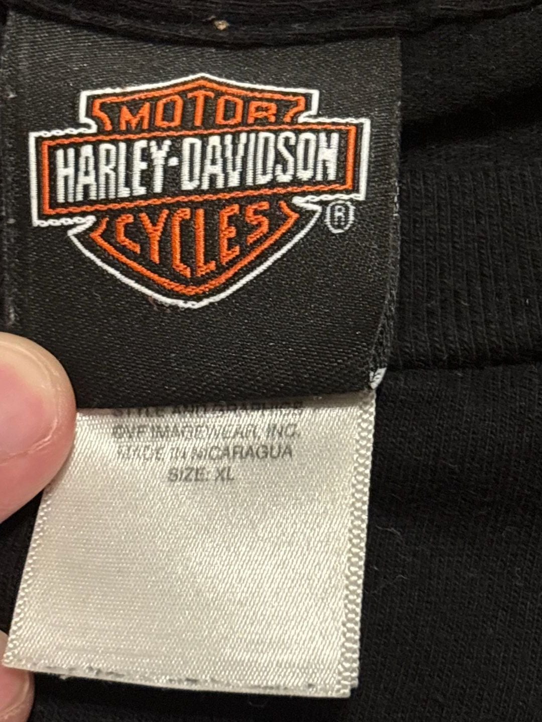 Harley Davidson Atlanta Georgia T-Shirt Black Graphic Tee 9