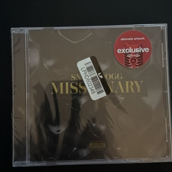 New Snoop Dogg Missionary CD Exclusive Alternate Artwork Sealed