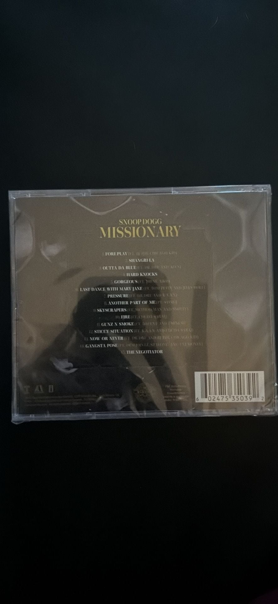 New Snoop Dogg Missionary CD Exclusive Alternate Artwork Sealed 2