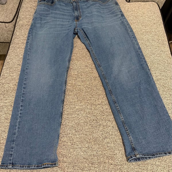 Denizen from Levi's 285 Relaxed Jeans Size 40x32 Blue Denim