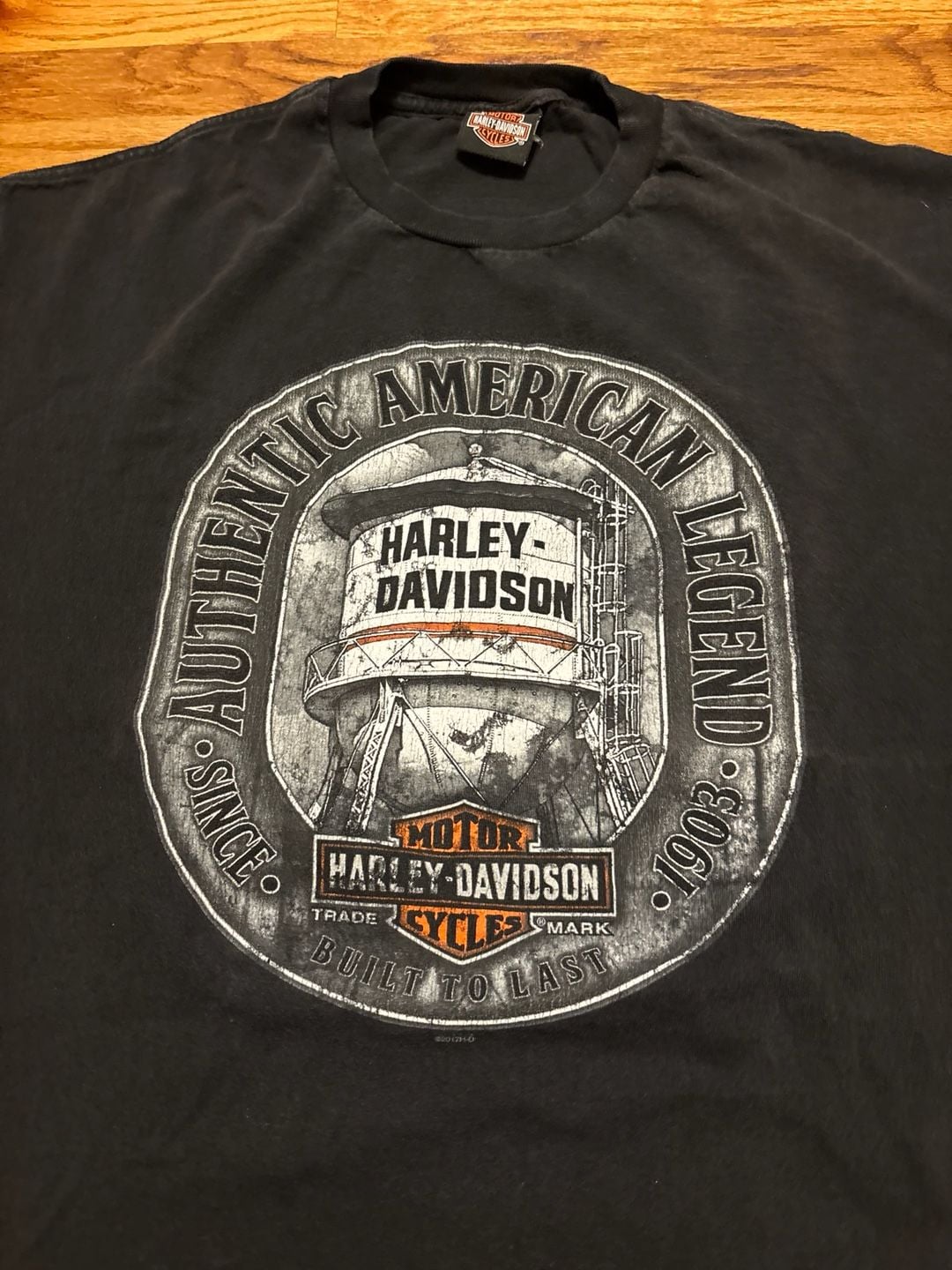 Harley-Davidson T-Shirt Mt. Cheaha Oxford AL Black Graphic Tee 2