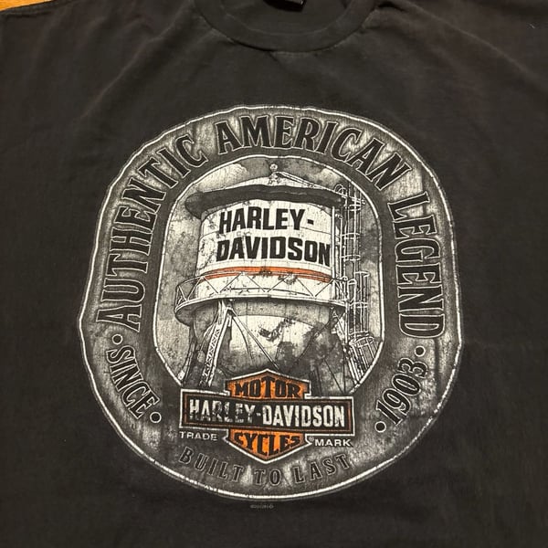 Harley-Davidson T-Shirt Mt. Cheaha Oxford AL Black Graphic Tee