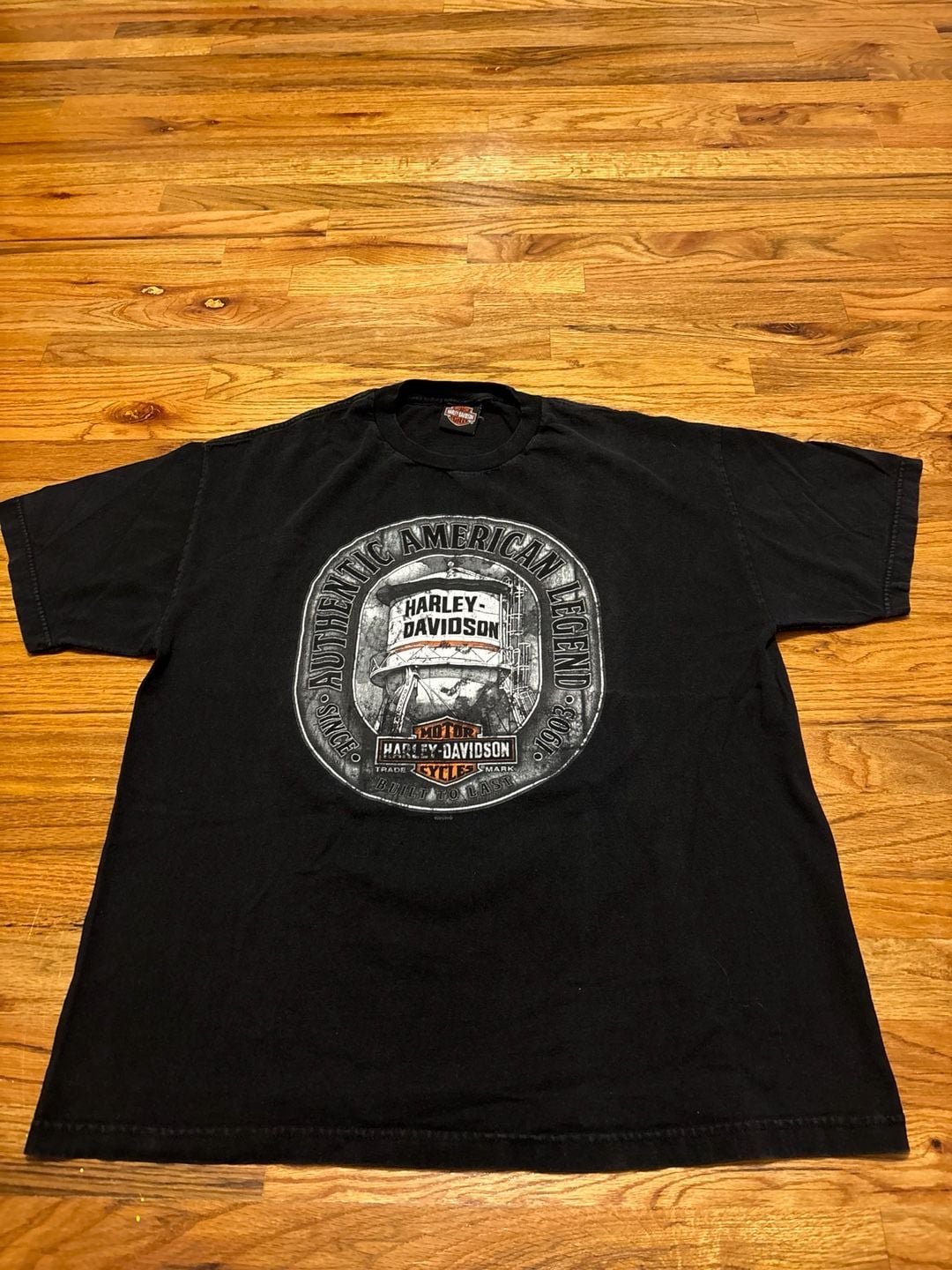Harley-Davidson T-Shirt Mt. Cheaha Oxford AL Black Graphic Tee 4