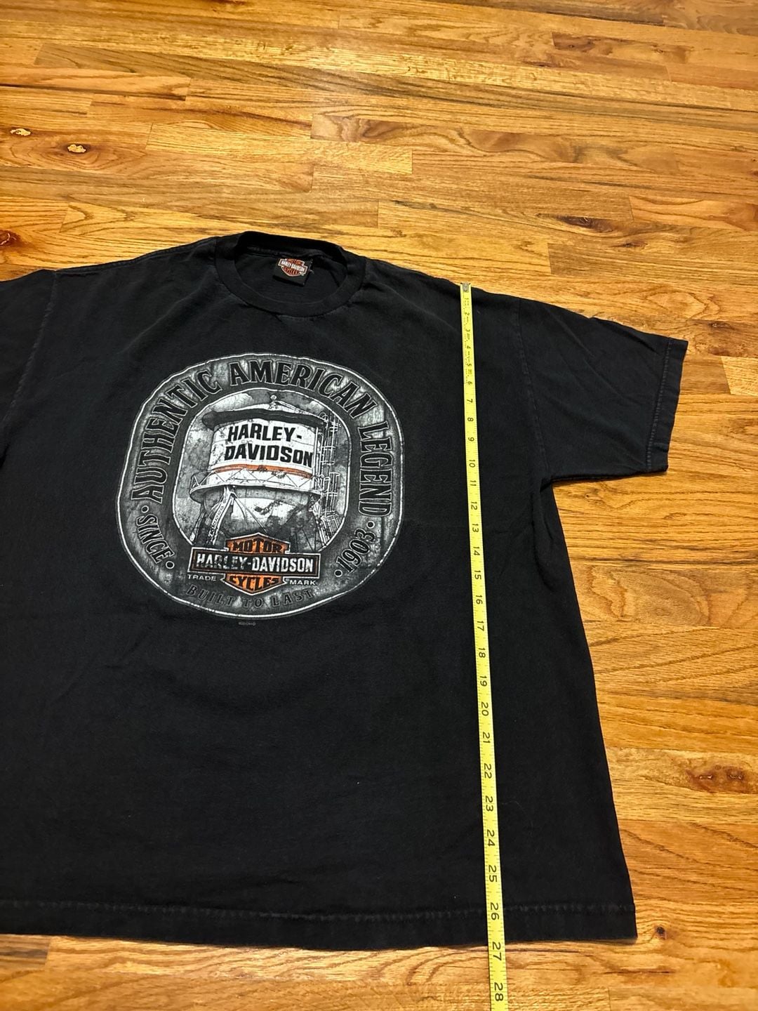 Harley-Davidson T-Shirt Mt. Cheaha Oxford AL Black Graphic Tee 6