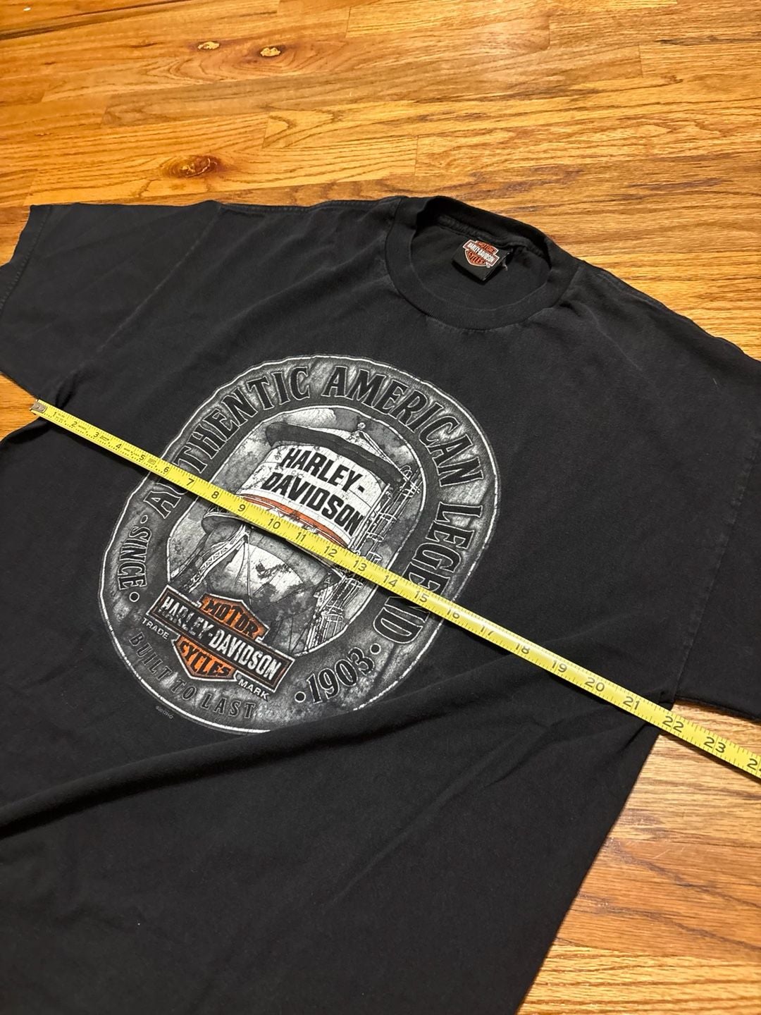 Harley-Davidson T-Shirt Mt. Cheaha Oxford AL Black Graphic Tee 7