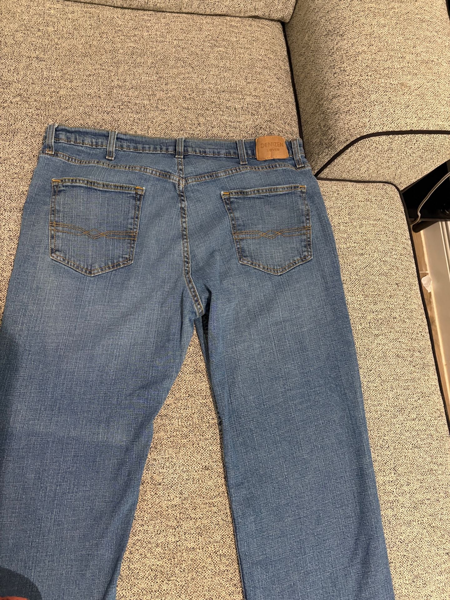 Denizen from Levi's 285 Relaxed Jeans Size 40x32 Blue Denim 6