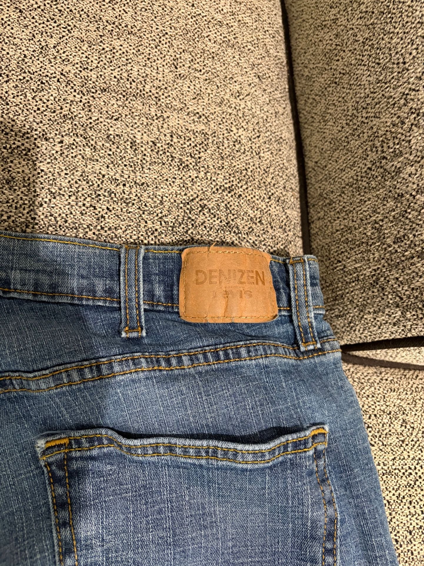 Denizen from Levi's 285 Relaxed Jeans Size 40x32 Blue Denim 7