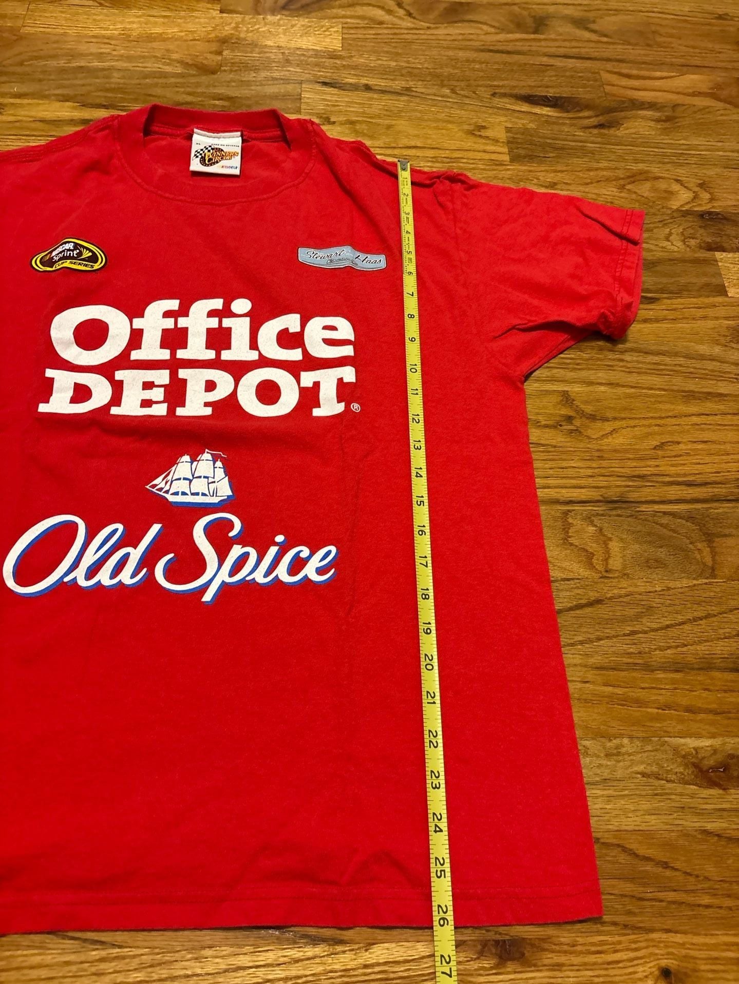 Winners Circle NASCAR Tony Stewart 14 Office Depot T-Shirt XL Red 4