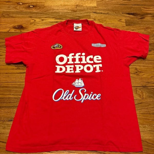 Winners Circle NASCAR Tony Stewart 14 Office Depot T-Shirt XL Red