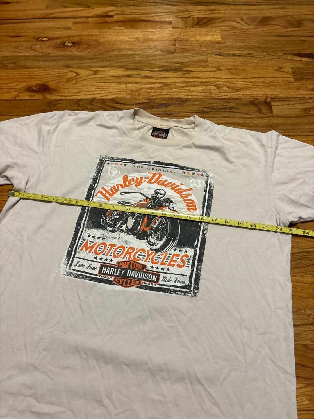 Harley Davidson Bowling Green Kentucky T-Shirt Size XL White Motorcycle Graphic 9