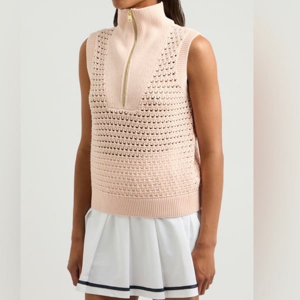 Varley Bains Half Zip Tank