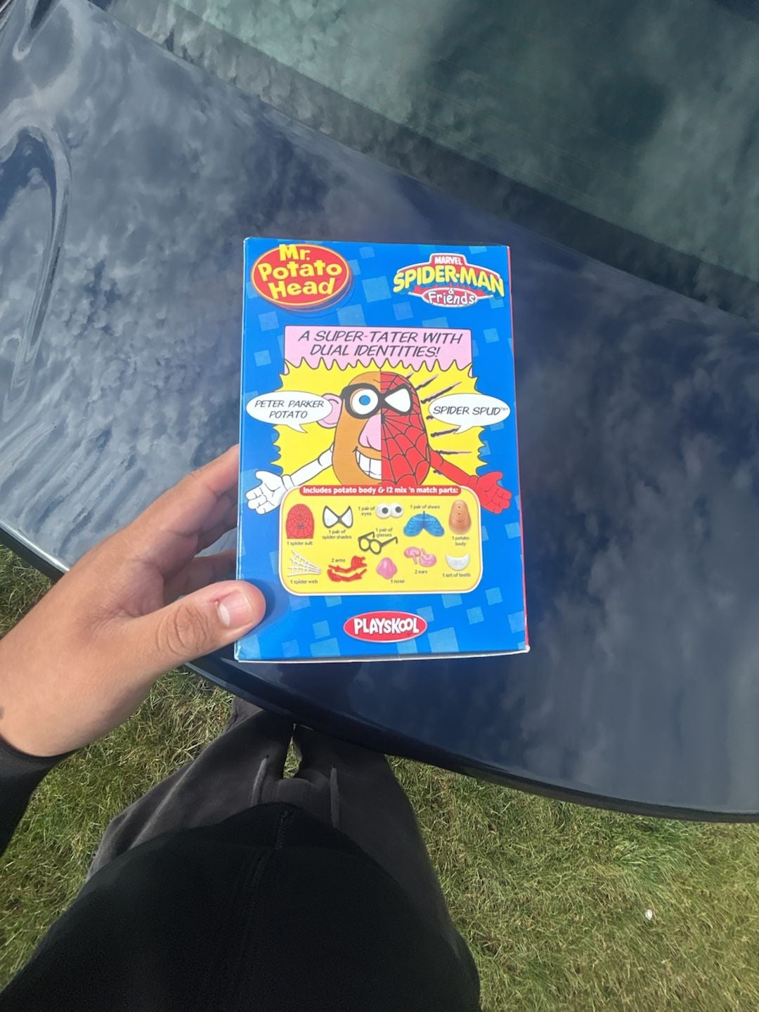 Playskool Mr. Potato Head Spider Spud Marvel Spider-Man & Friends Figure New 4