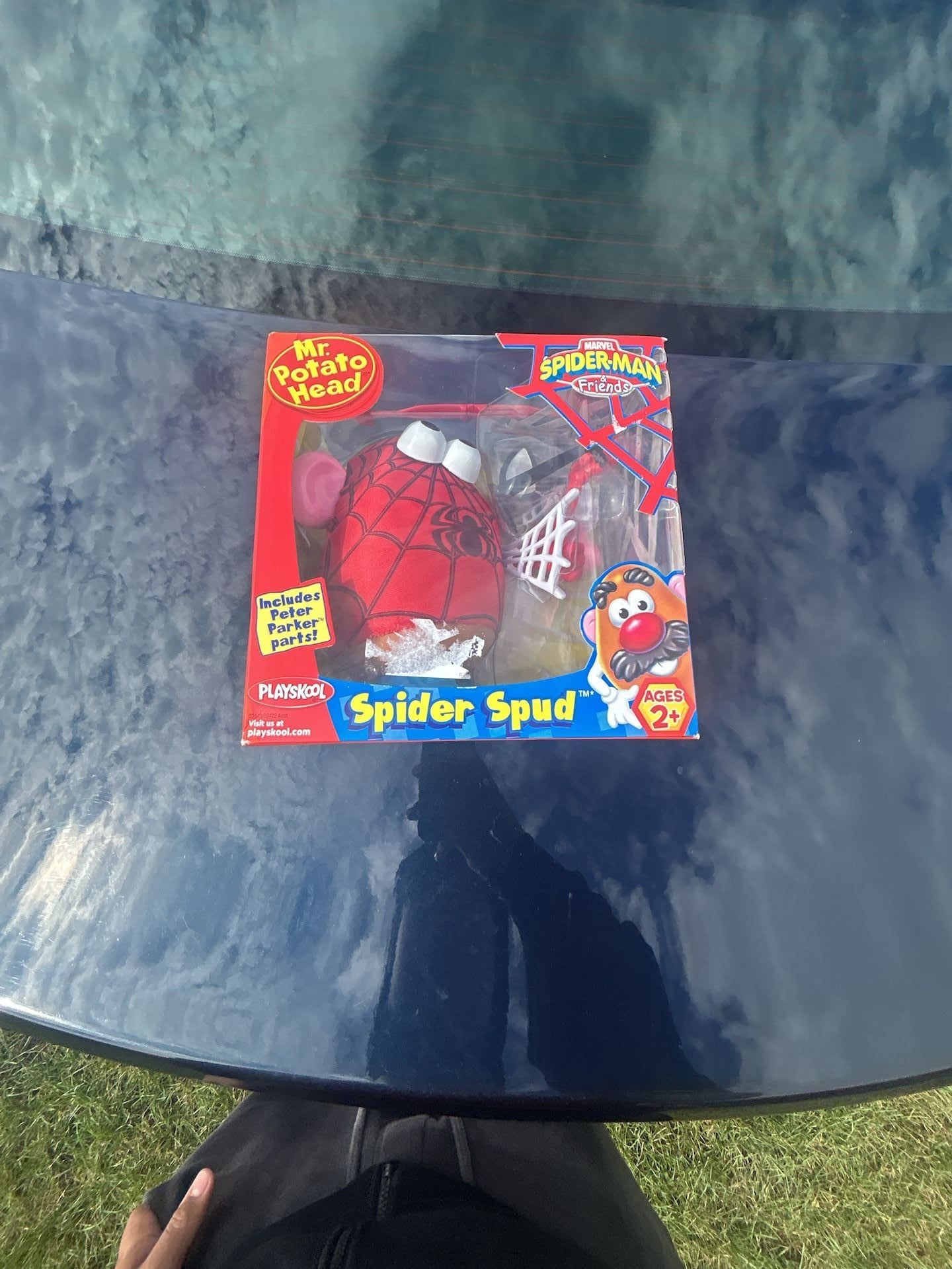 Playskool Mr. Potato Head Spider Spud Marvel Spider-Man & Friends Figure New 1