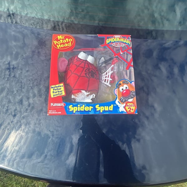Playskool Mr. Potato Head Spider Spud Marvel Spider-Man & Friends Figure New