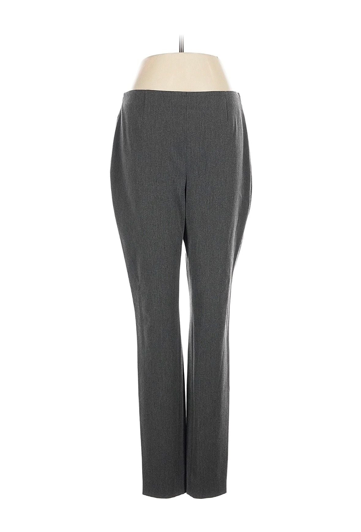Vince Camuto Dress Pants Size 6 Gray Pull On Career 2