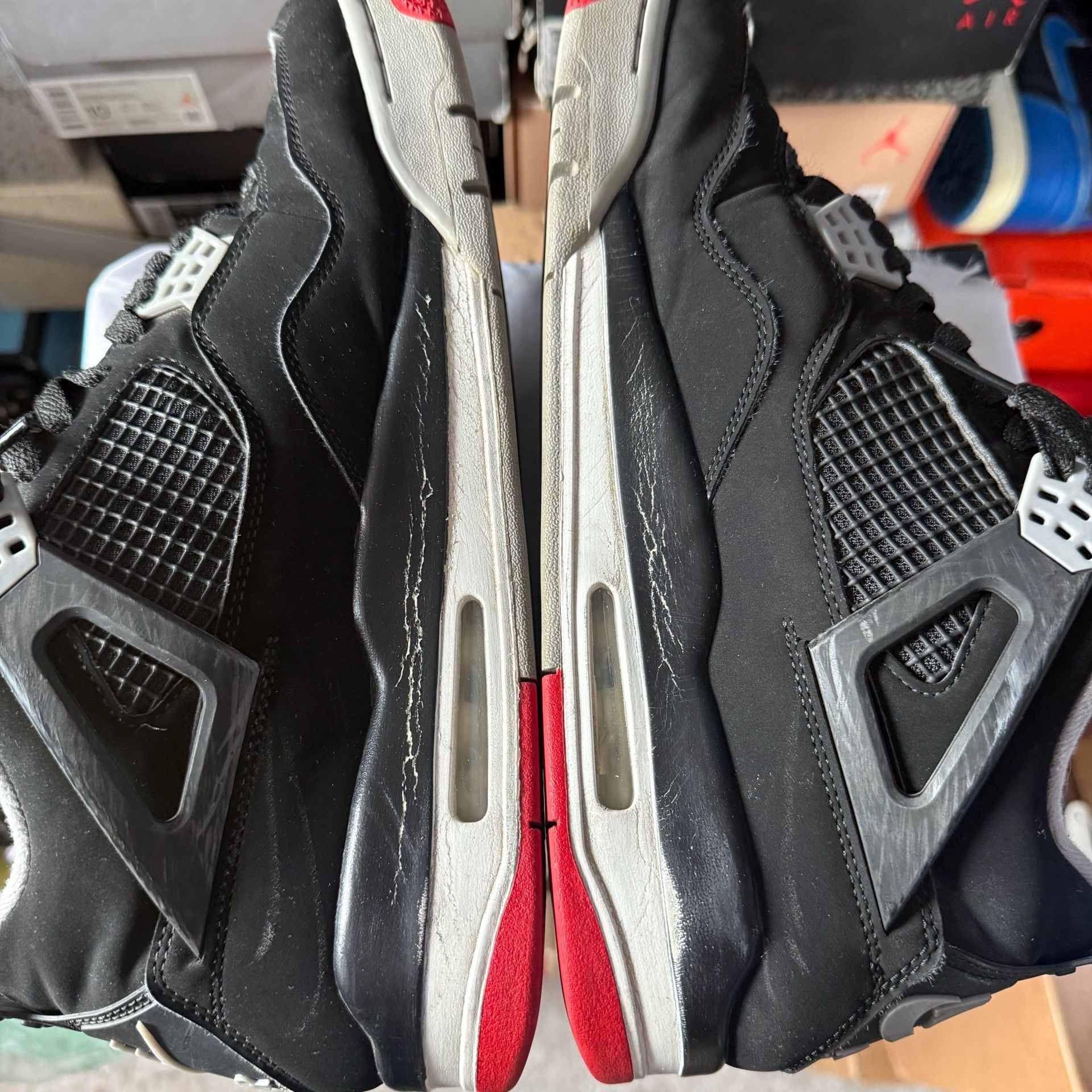Size 12 - Nike Air Jordan 4 Retro Bred 2019 6