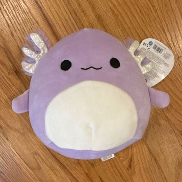 Squishmallows Monica the Axolotl Plush Purple