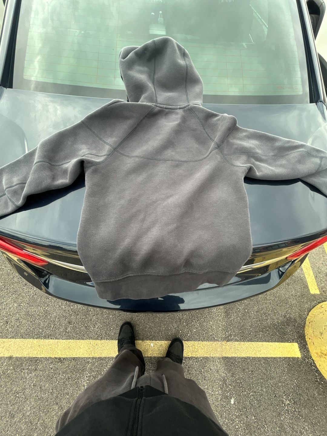 Nike Tech Fleece Windrunner Full-Zip Hoodie Size XS Charcoal Grey 3