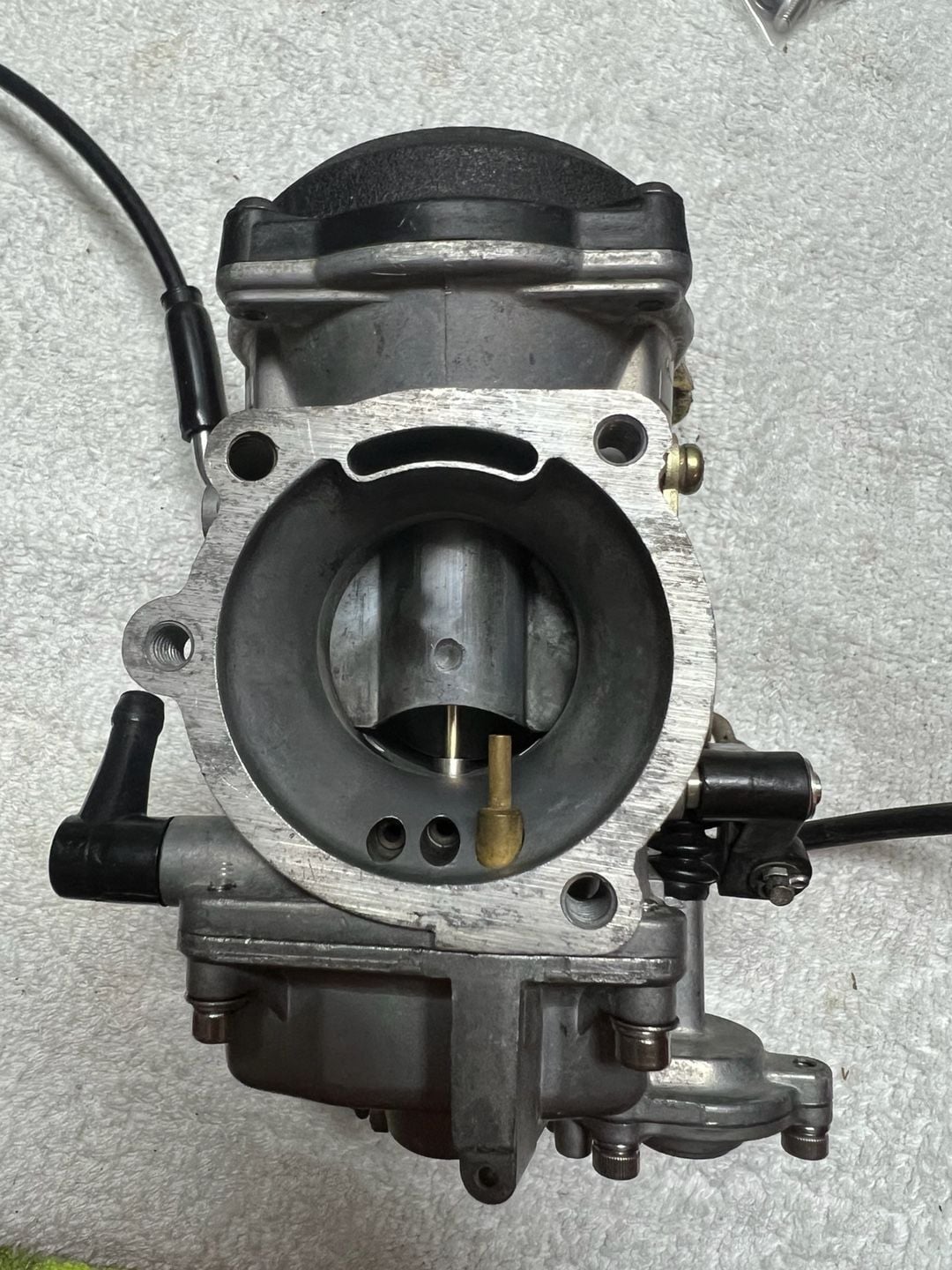 Harley CV40 Carburetor 27491-96 Rebuilt Keihin Sportster 1200 XL1200 OEM 7