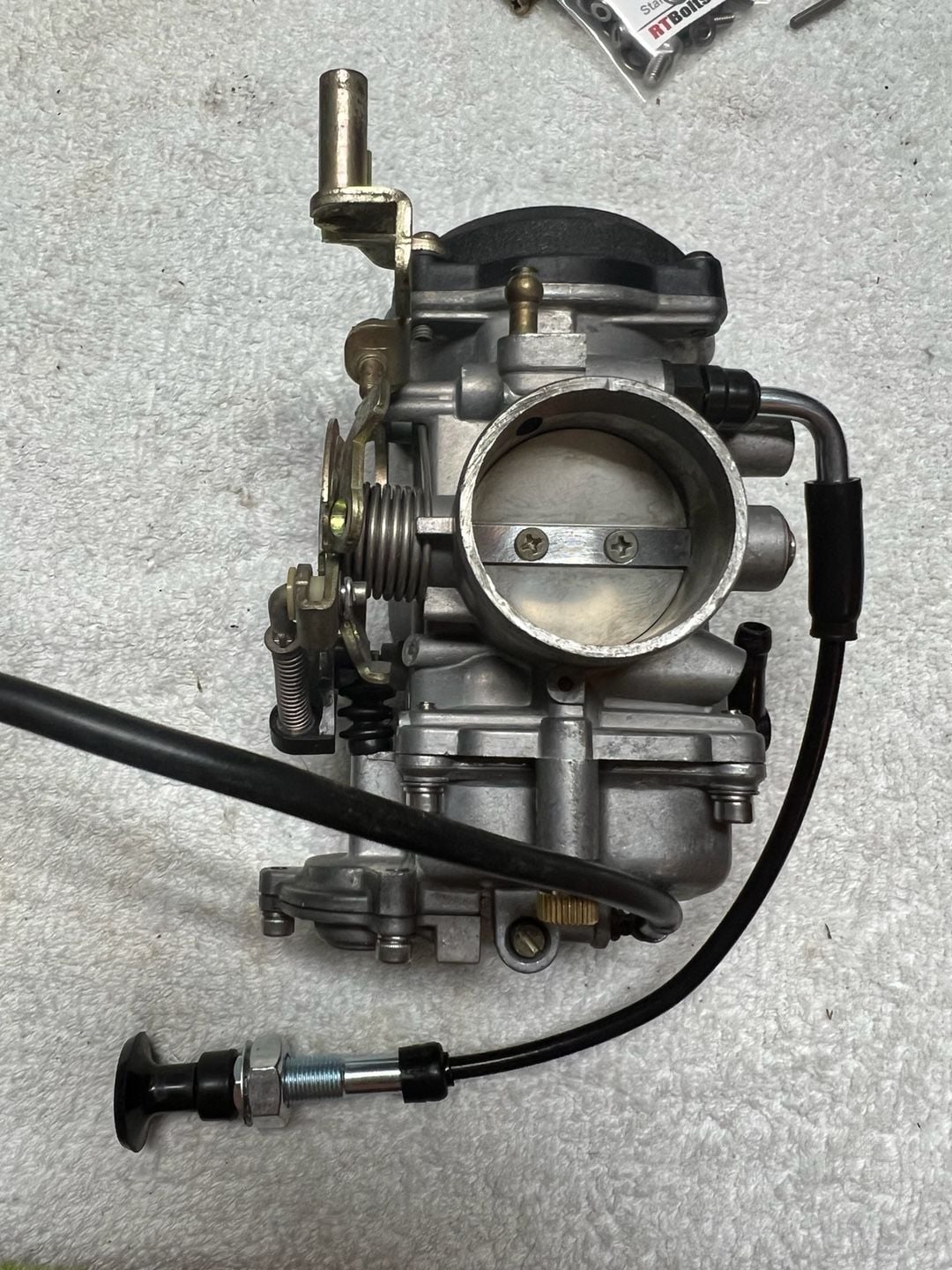 Harley CV40 Carburetor 27491-96 Rebuilt Keihin Sportster 1200 XL1200 OEM 9