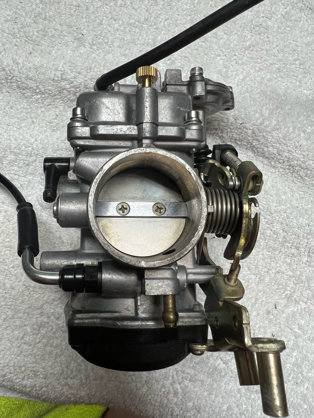 Harley CV40 Carburetor 27491-96 Rebuilt Keihin Sportster 1200 XL1200 OEM 11