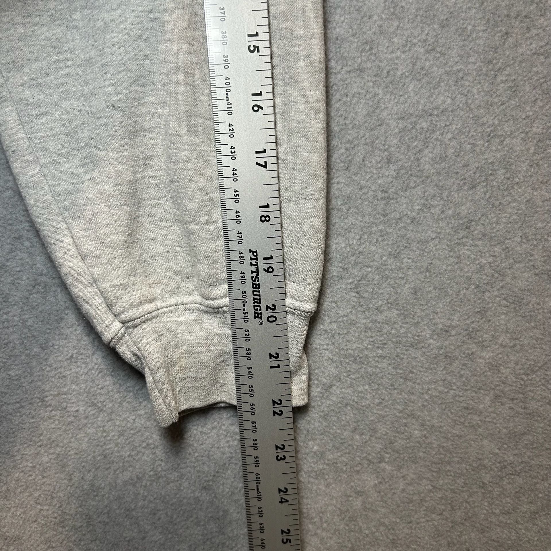Vintage Gray Young Life Lonehollow Ranch Crewneck Sweatshirt, Size M 7