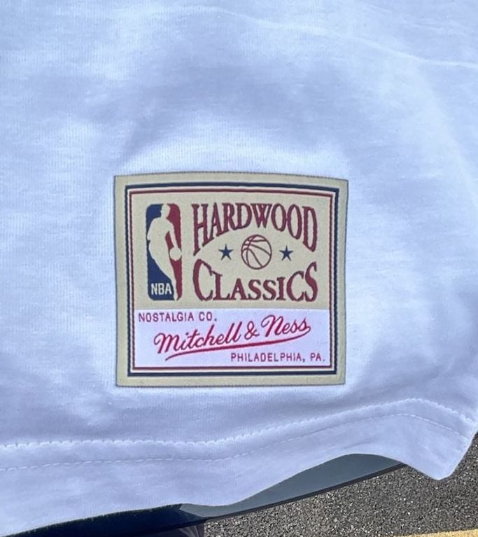 Mitchell & Ness Minnesota Timberwolves Long Sleeve T-Shirt Size M White 3