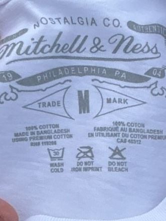 Mitchell & Ness Minnesota Timberwolves Long Sleeve T-Shirt Size M White 4