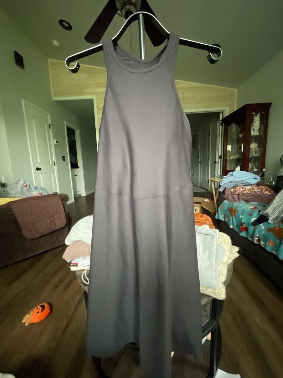 Old Navy Active Powersoft Tennis Dress Size L Tall Gray 2