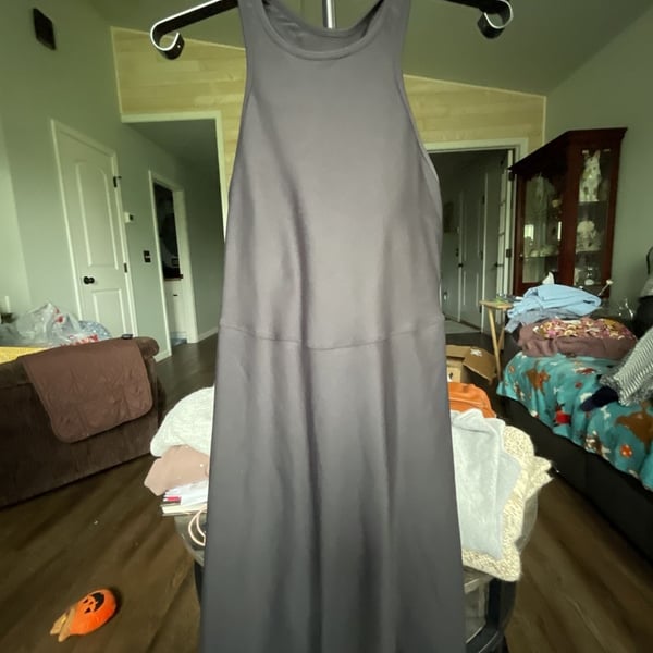 Old Navy Active Powersoft Tennis Dress Size L Tall Gray