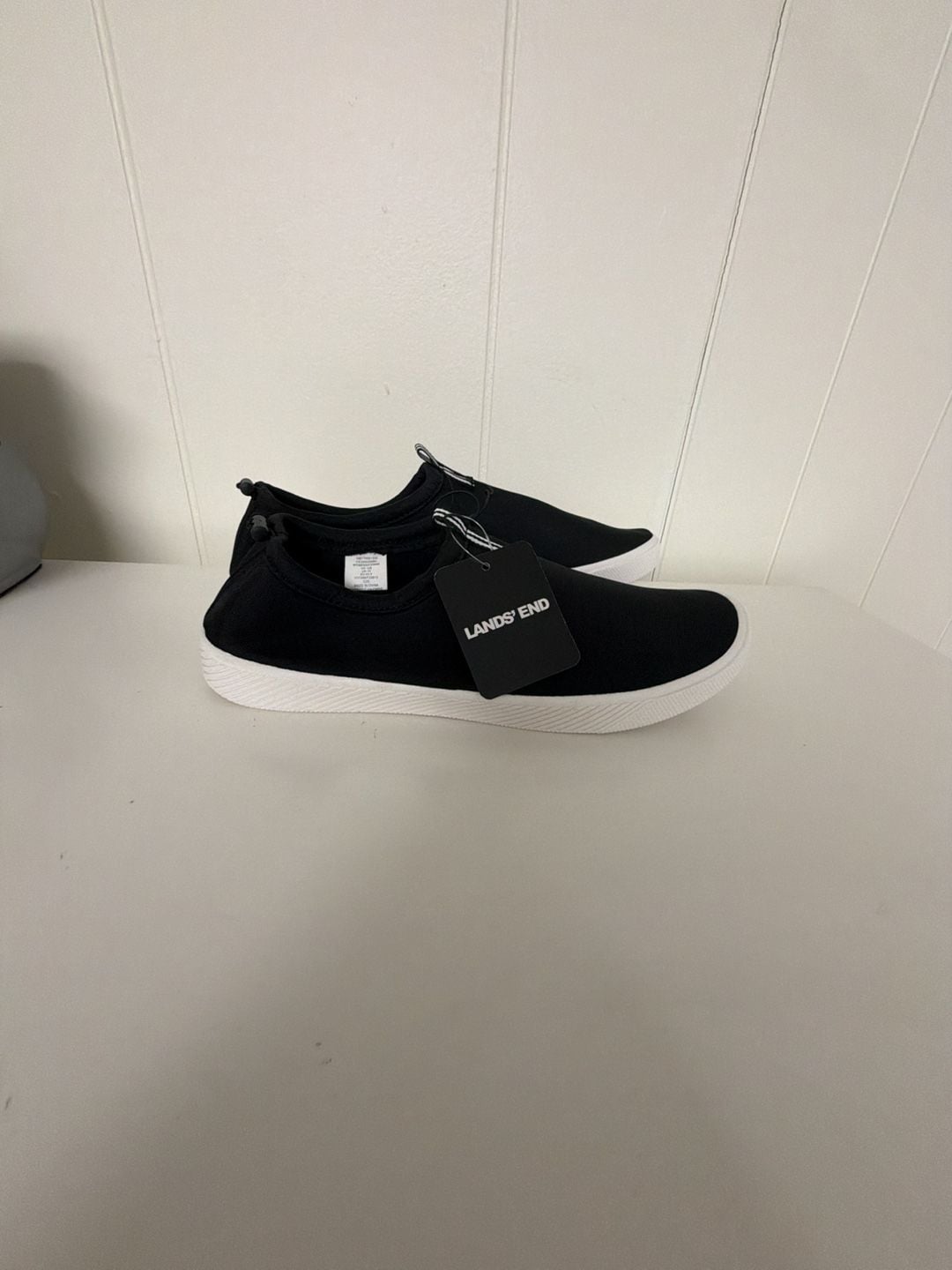 Lands' End Slip On Water Shoes Size 12 B Black 4