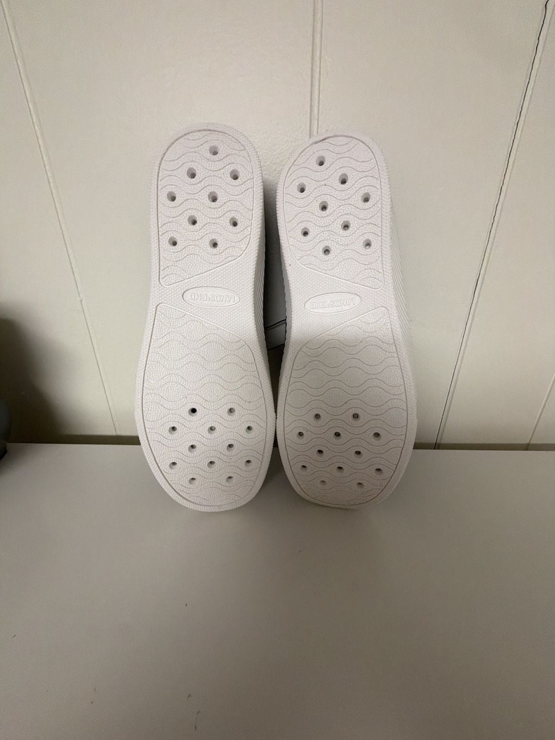 Lands' End Slip On Water Shoes Size 12 B Black 5