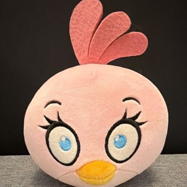 Angry Birds Stella Pink Bird Plush Toy
