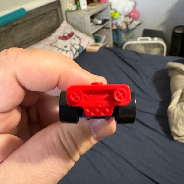 Hot Wheels Bricking Speed HCT37 Red Toy Car