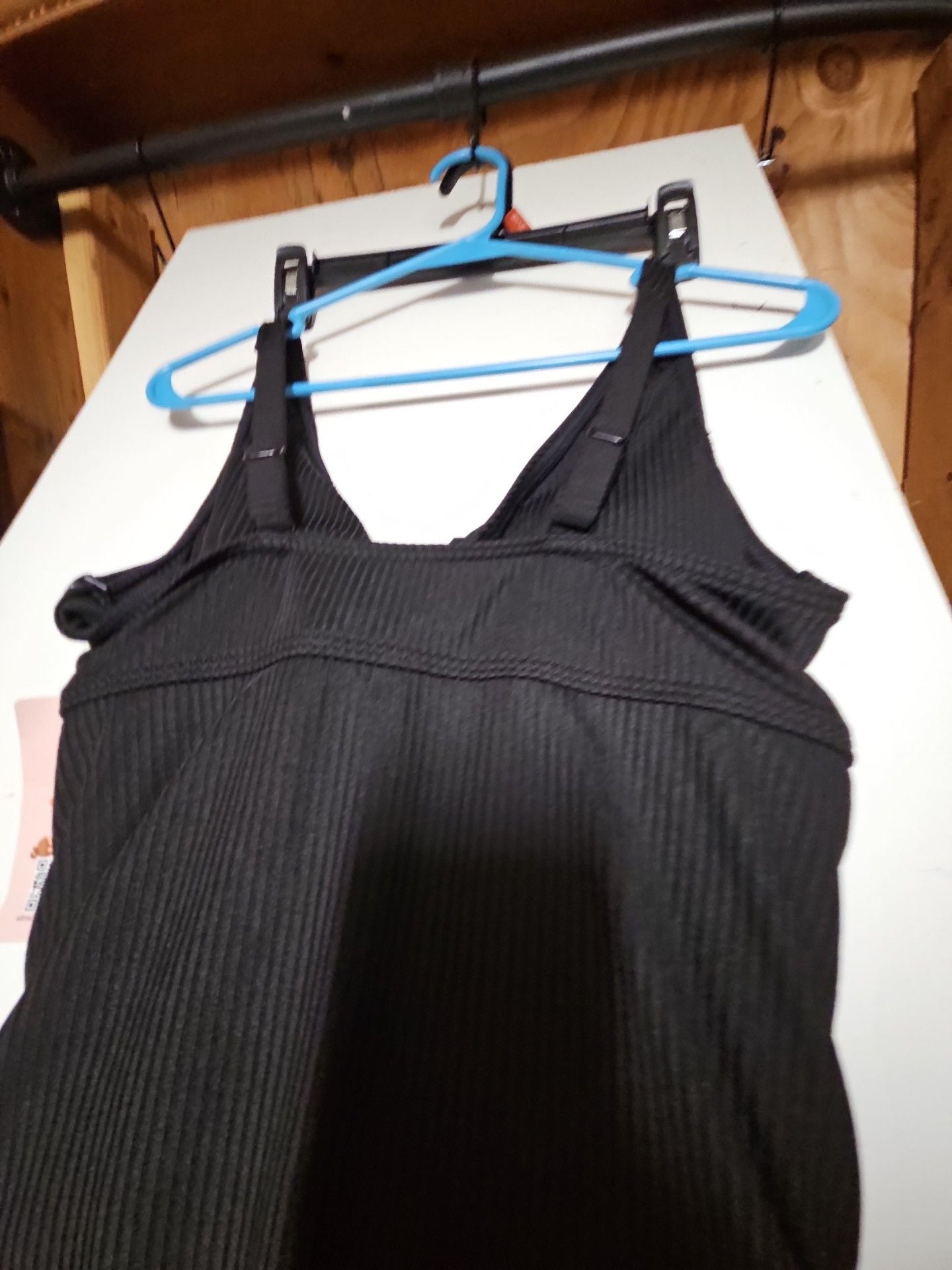 (336) Black One Piece Swimsuit 8