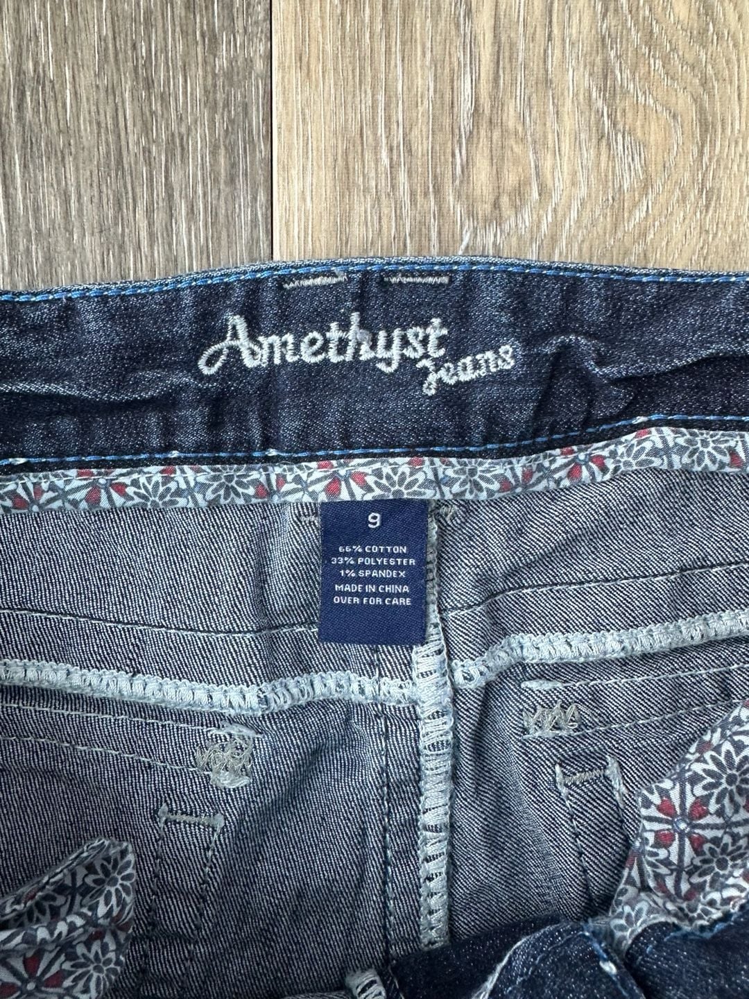 Y2K Amethyst Capri Jeans Skinny Low Rise Size 9 / W30 4